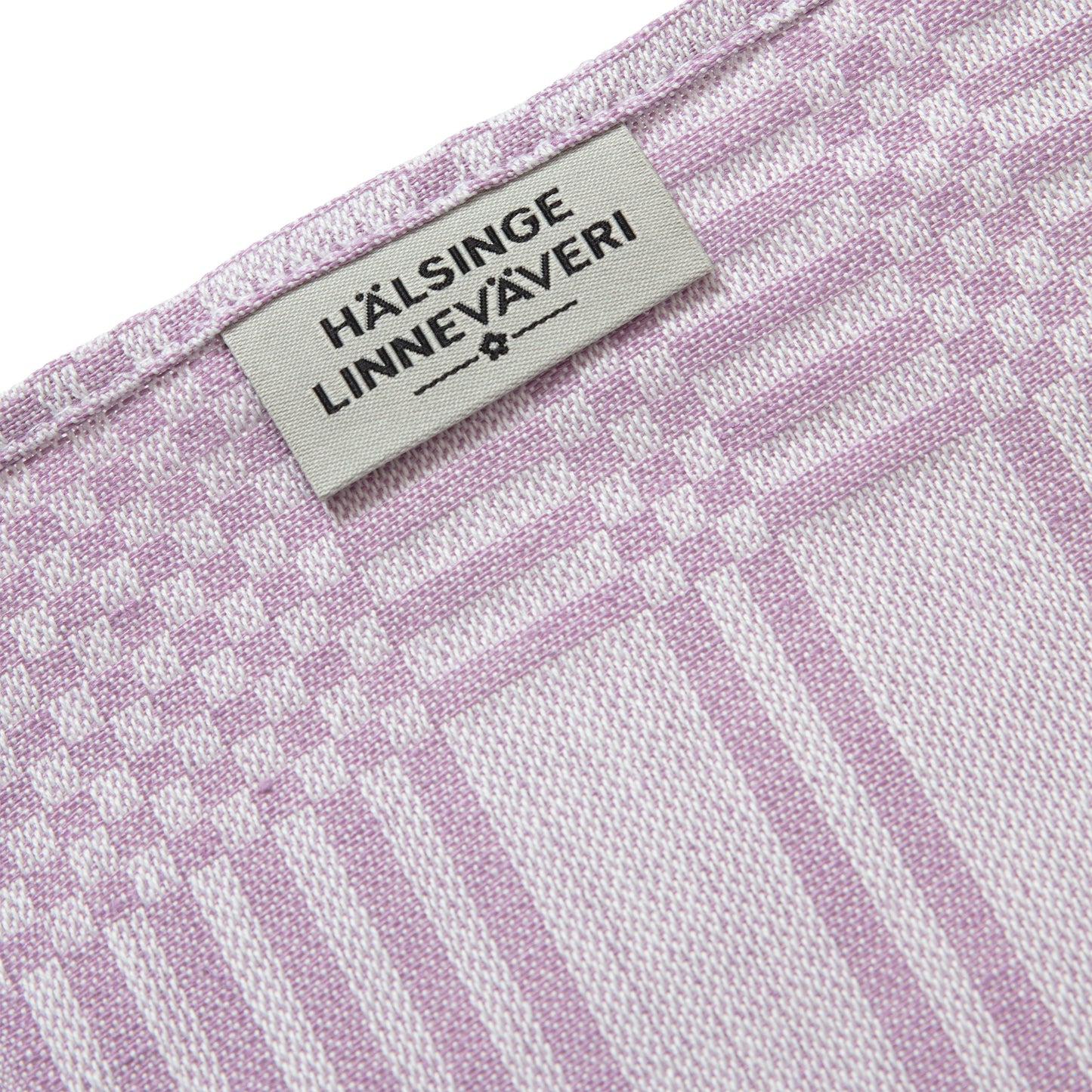 Serenadhandduk Halvlinne Lila