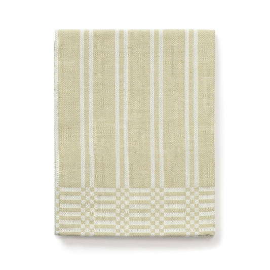 Serenadhandduk Halvlinne Ljusgrön