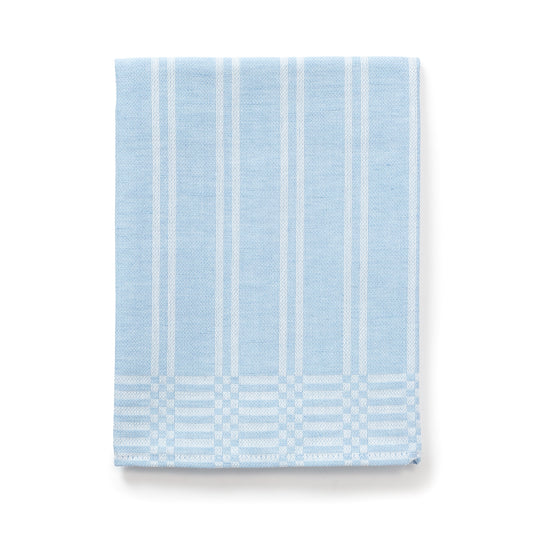 Serenadhandduk Halvlinne Ljusblå