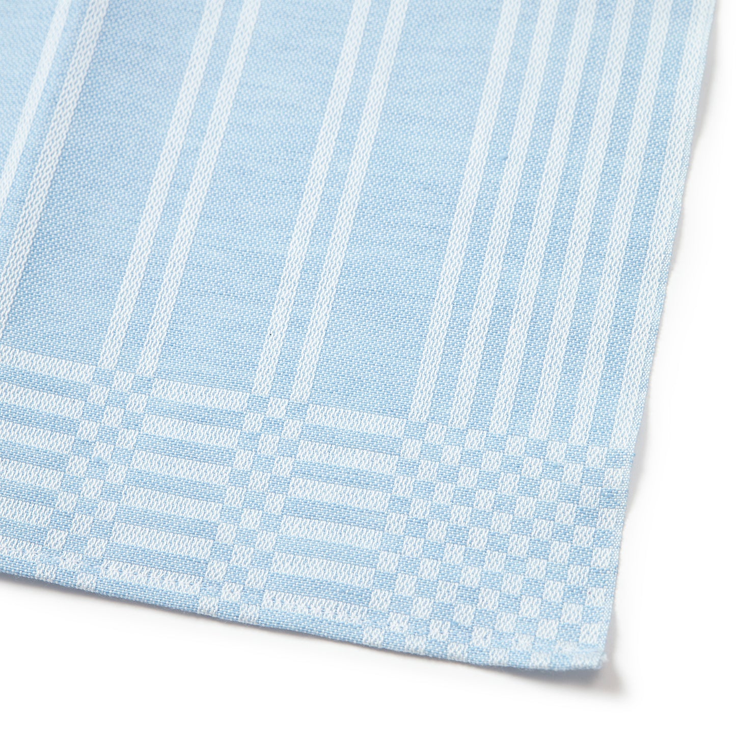 Serenadhandduk Halvlinne Ljusblå