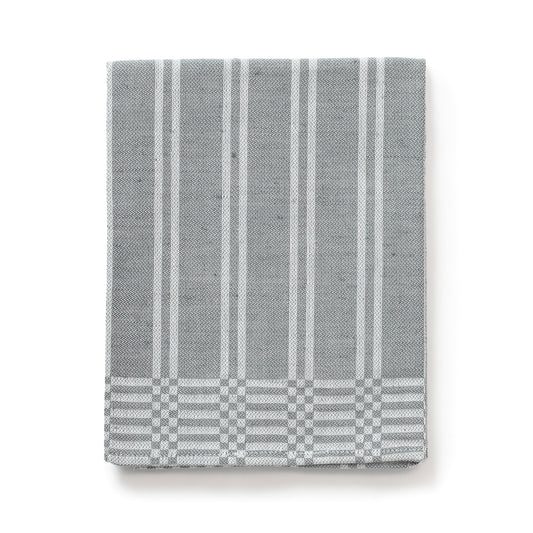 Serenadhandduk Halvlinne Grå